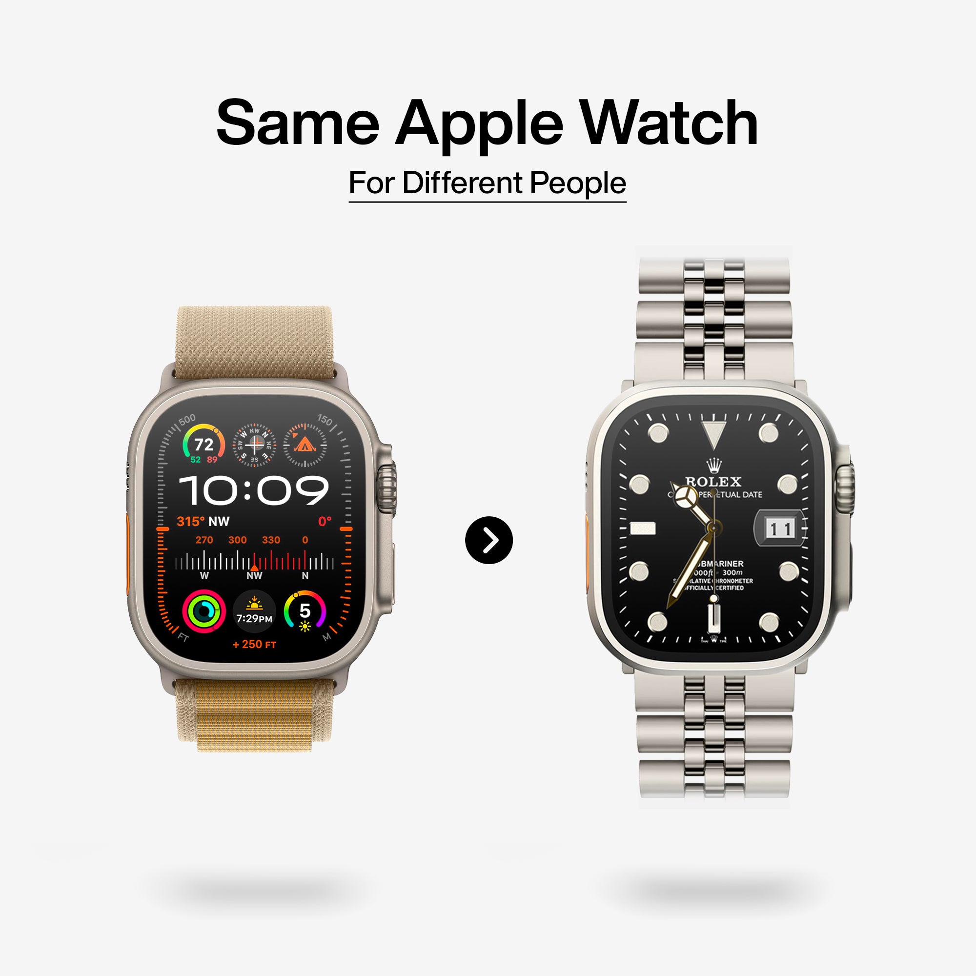 RLX - Oyster Apple Watch